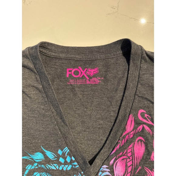 Fox Racing Women's V Neck T Shirt - Picture 2 of 3